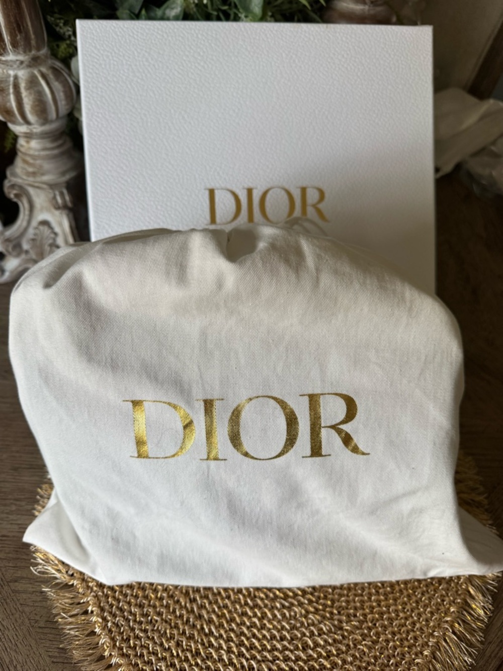 DIOR Large Bobby Black Bag Pebbled Leather with Logo Canvas Adjustable Strap - Picture 12 of 14